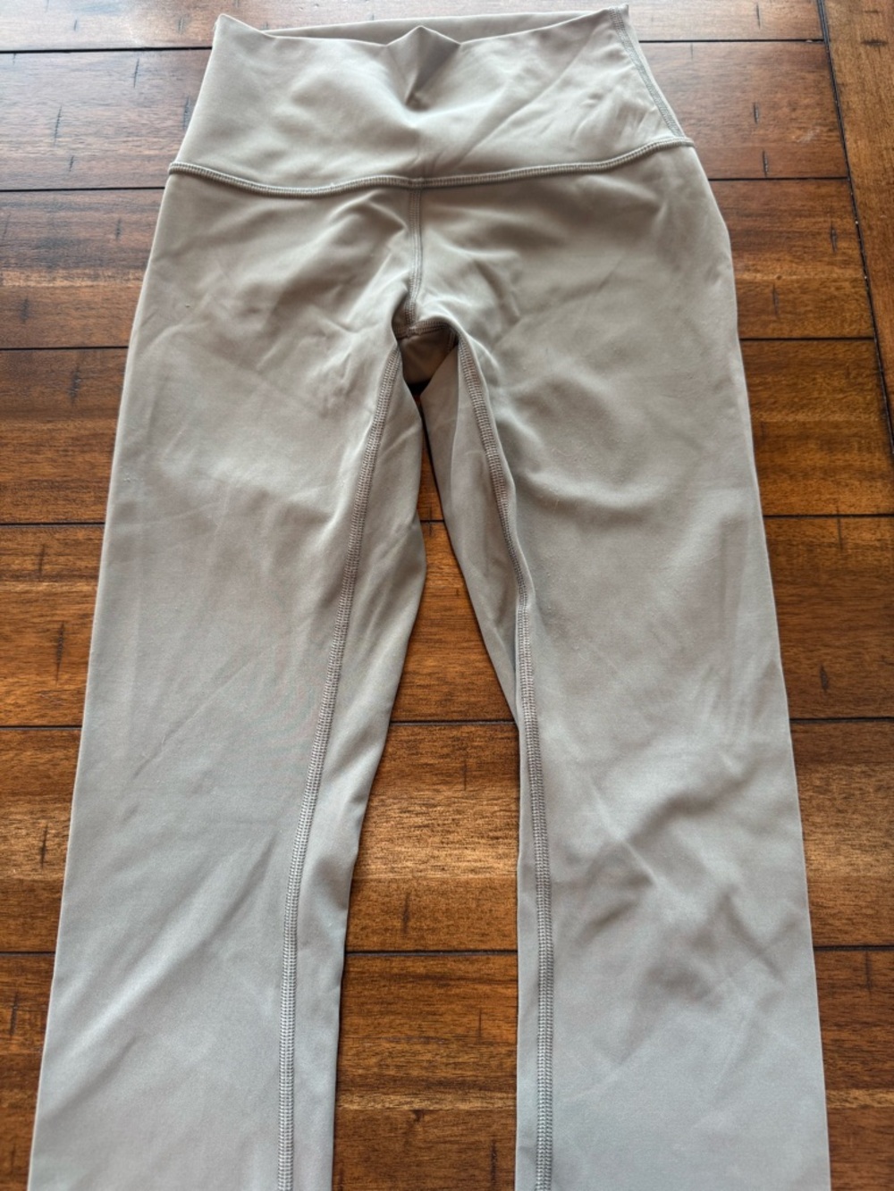 Lululemon Wunder Under High Rise 7/8 Leggings 25” Grey Sage Size 2 Luxtreme - Picture 7 of 8